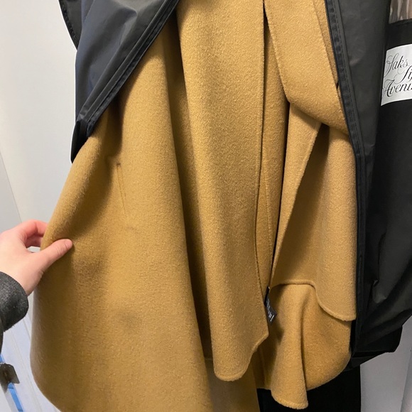 Theory Hooded Divide Wool Cashmere Poncho Jacket - Picture 4 of 8